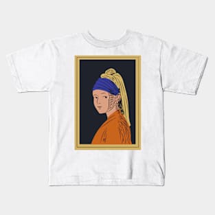 Portrait vintage Kids T-Shirt